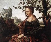 SCOREL, Jan van Mary Magdalene sf Sweden oil painting artist